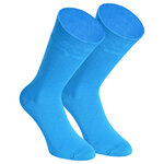 Herrensocken ohne Gummidruck hellblau - 1