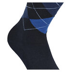 Socken ohne Gummidruck Argyle Karo Muster Camano CA-SOFT marine - 4
