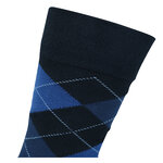 Socken ohne Gummidruck Argyle Karo Muster Camano CA-SOFT marine - 9