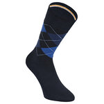 Socken ohne Gummidruck Argyle Karo Muster Camano CA-SOFT marine - 5