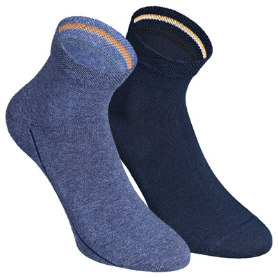 Komfortable camano CA-SOFT Quarter Kurzsocken ohne Gummidruck