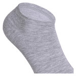 Damen Sneakersocken seidenweich grau-melange Camano silky touch - 4