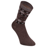 Wollsocken mit Alpakawolle Norweger-Design - 8