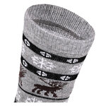 Wollsocken mit Alpakawolle Norweger-Design - 6