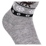 Wollsocken mit Alpakawolle Norweger-Design - 12