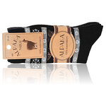 Wollsocken mit Alpakawolle Norweger-Design - 15