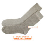 Dicke Alpaka Wolle Socken für Herren - 3