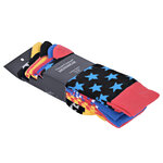 Bunte Herrensocken Baumwolle Stars and Stripes - 11