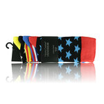 Bunte Herrensocken Baumwolle Stars and Stripes - 29