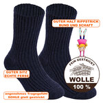 100% Schurwolle Kindersocken von Nordpol marine - 2