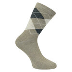 Alpaka Woll-Socken Karo-Design - 27