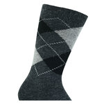 Alpaka Woll-Socken Karo-Design - 34