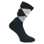 Alpaka Woll-Socken Karo-Design - 29