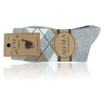 Alpaka Woll-Socken Karo-Design - 37