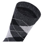 Alpaka Woll-Socken Karo-Design - 4
