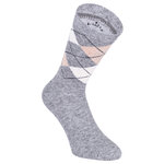 Alpaka Woll-Socken Karo-Design - 7