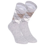 Alpaka Woll-Socken Karo-Design - 8