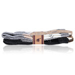 Alpaka Woll-Socken Karo-Design - 9