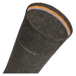 Herrensocken ohne Gummidruck Camano CA Soft oliv-grün melange - 4