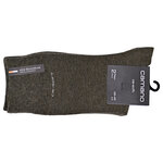 Herrensocken ohne Gummidruck Camano CA Soft oliv-grün melange - 2