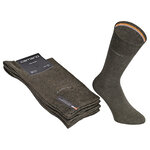 Herrensocken ohne Gummidruck Camano CA Soft oliv-grün melange - 7
