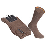 Herrensocken ohne Gummidruck Camano CA Soft caramel-beige melange - 7