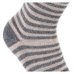 Kinder Alpaka Wollsocken Ringel-Look - 12