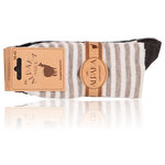 Kinder Alpaka Wollsocken Ringel-Look - 7