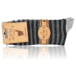 Kinder Alpaka Wollsocken Ringel-Look - 8