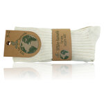 100% GOTS Bio-Baumwolle Socken natur-beige - 3