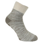 Kurze Kuschelsocken Superflausch ABS Noppen Camano beige - 5