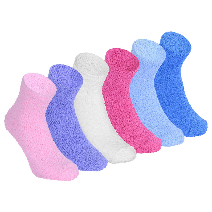 Kuschelsocken pastell Farbtöne