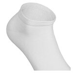 Damen Sneakersocken seidenweich Camano silky touch weiß - 5