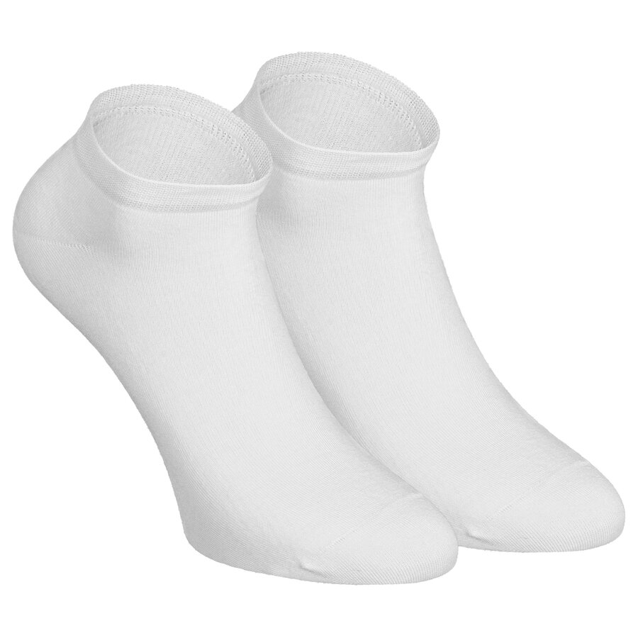 Damen Sneakersocken seidenweich Camano silky touch weiß