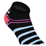 Kinder Sneakersocken Baumwolle Ringel Hackengesicht - 6