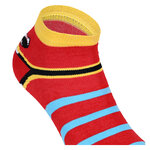 Kinder Sneakersocken Baumwolle Ringel Hackengesicht - 14