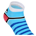 Kinder Sneakersocken Baumwolle Ringel Hackengesicht - 27