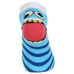 Kinder Sneakersocken Baumwolle Ringel Hackengesicht - 28