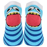 Kinder Sneakersocken Baumwolle Ringel Hackengesicht - 8