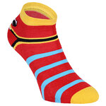 Kinder Sneakersocken Baumwolle Ringel Hackengesicht - 9