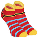 Kinder Sneakersocken Baumwolle Ringel Hackengesicht - 26