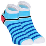 Kinder Sneakersocken Baumwolle Ringel Hackengesicht - 15