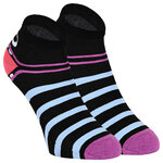 Kinder Sneakersocken Baumwolle Ringel Hackengesicht - 4