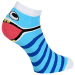 Kinder Sneakersocken Baumwolle Ringel Hackengesicht - 11