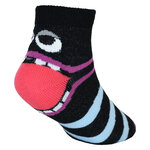 Kinder Sneakersocken Baumwolle Ringel Hackengesicht - 39