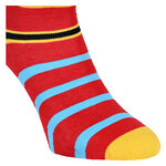 Kinder Sneakersocken Baumwolle Ringel Hackengesicht - 13