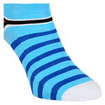 Kinder Sneakersocken Baumwolle Ringel Hackengesicht - 24