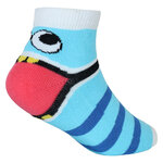Kinder Sneakersocken Baumwolle Ringel Hackengesicht - 40