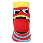 Kinder Sneakersocken Baumwolle Ringel Hackengesicht - 45