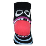 Kinder Sneakersocken Baumwolle Ringel Hackengesicht - 43